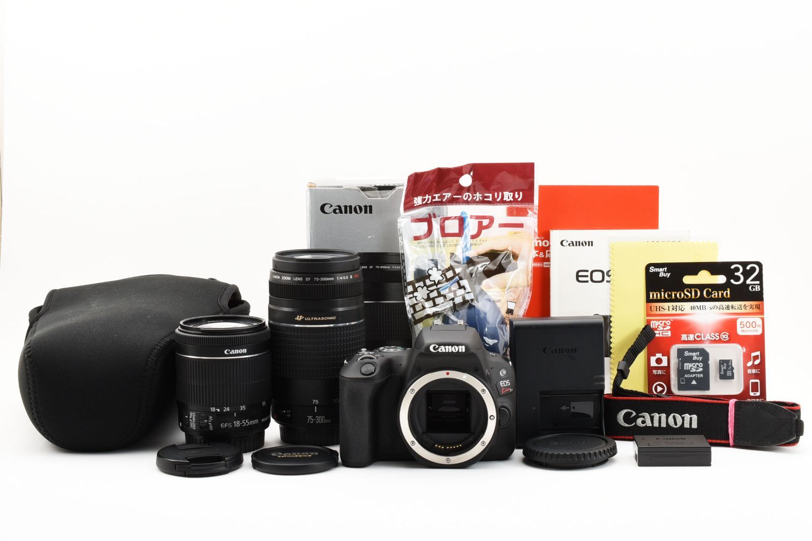 ❁新品級❁とても綺麗なカメラ❁Canon EOS Kiss X9 超望遠ダブルレンズ