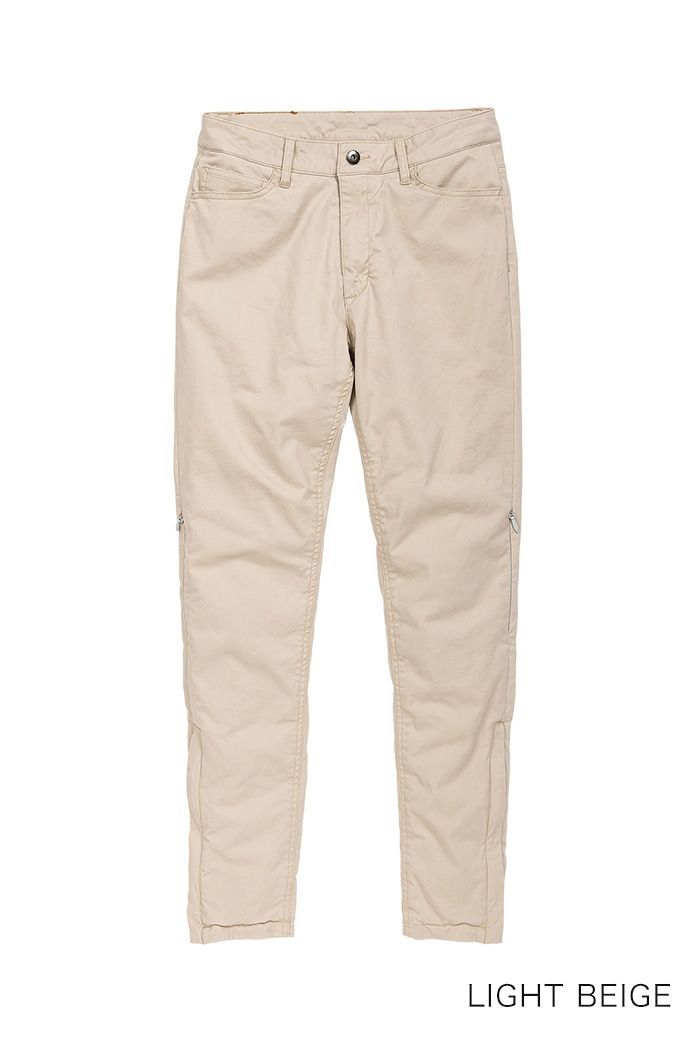 ロッソスタイルラボ ROP 64 ライトベージュ レディース L サイズ 防寒5ポケットストレッチスキニーパンツ 秋冬用