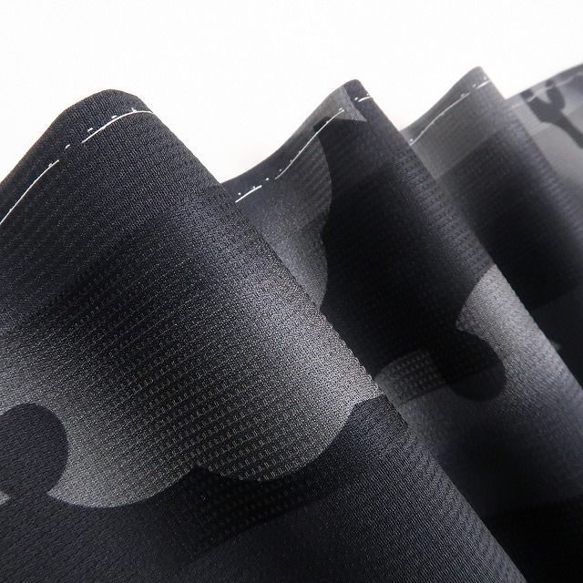 ❁tomihisa❁ モノトーン 雪輪 着物 正絹 過去を投影し今を映す忘れがたき和の残像 仕付け糸付 小紋 5466