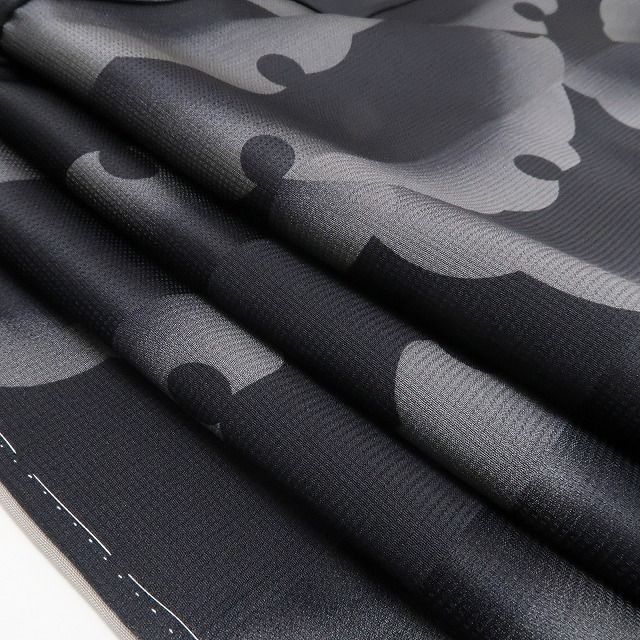  ❁tomihisa❁ モノトーン 雪輪 着物 正絹 過去を投影し今を映す忘れがたき和の残像 仕付け糸付 小紋 5466 小紋 着物