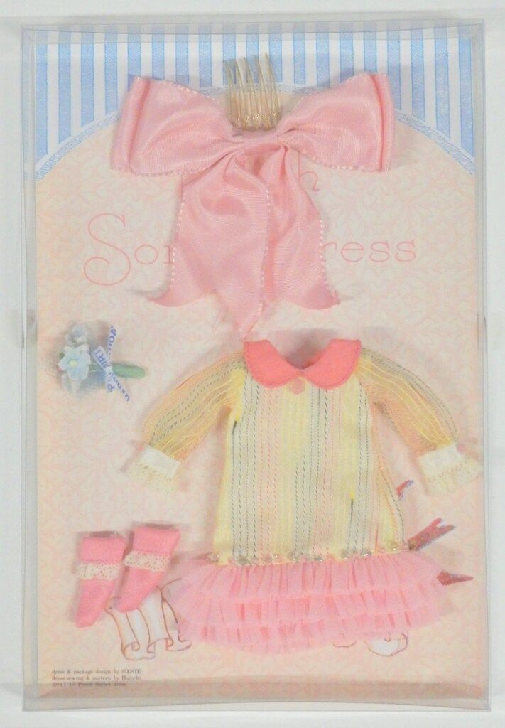 LALA Puppenhaus ネオブライスサイズ衣装 le Ruban en Sucre ル リュボンオンスュークル イエロー