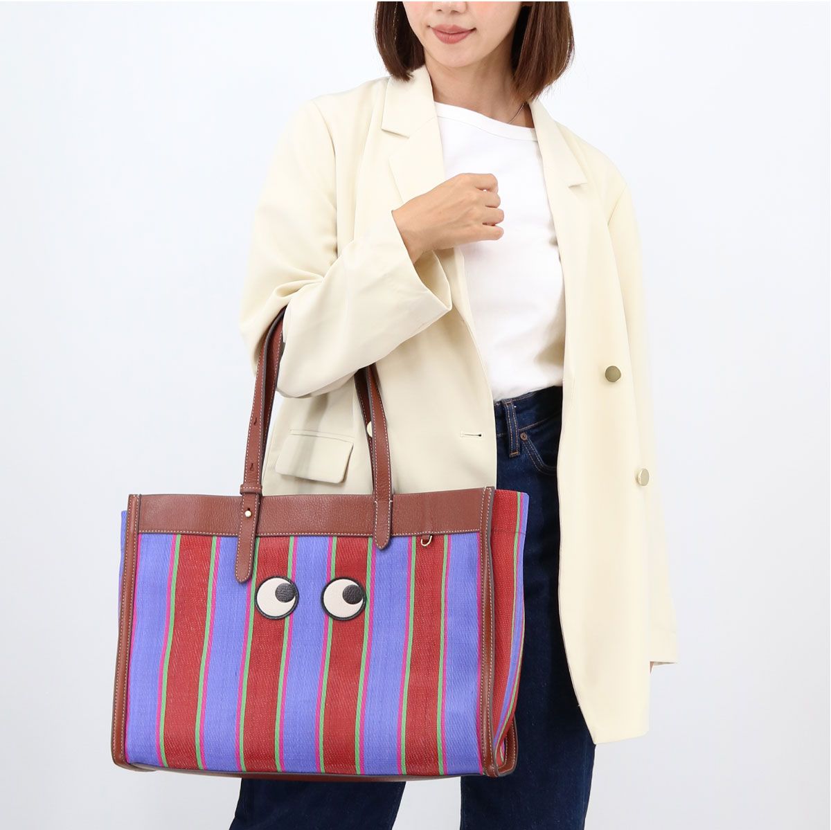 □ANYA HINDMARCH アニヤハインドマーチ 5050925200837 Eyes E/W 