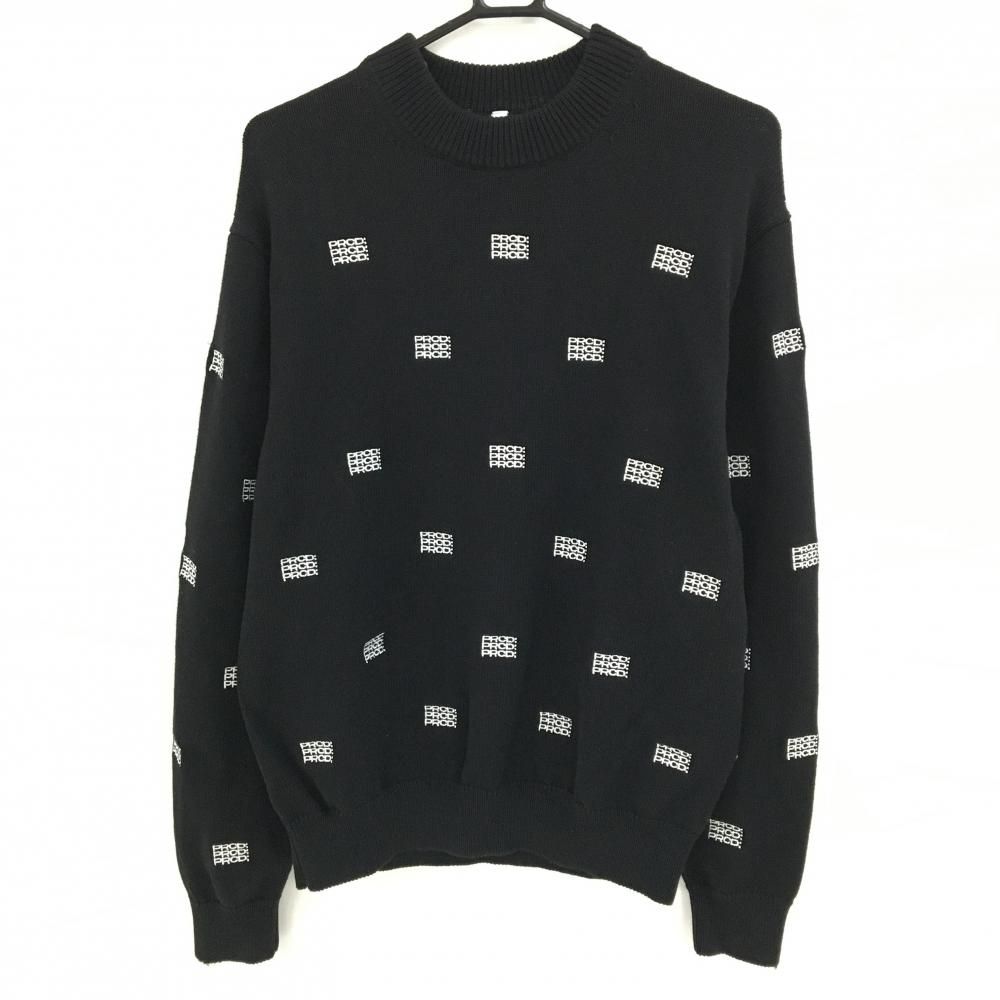 【美品】エヌビービーウィークエンド セーター 黒×白 刺しゅう総柄 ニット  レディース 1 ゴルフウェア NBB WEEKEND 新品】NBB WEEKEND ボトルネックニットプルオーバー ブラック 総柄 387 ヴィンテージ古着 WEEKEND SWINGER ニット M｜Yahoo!フリマ（旧