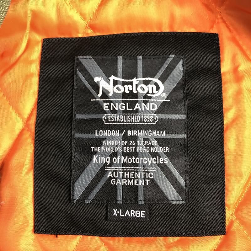 中古】Norton MA-1 フライトジャケット XL カーキ ノートン[10] - メルカリ