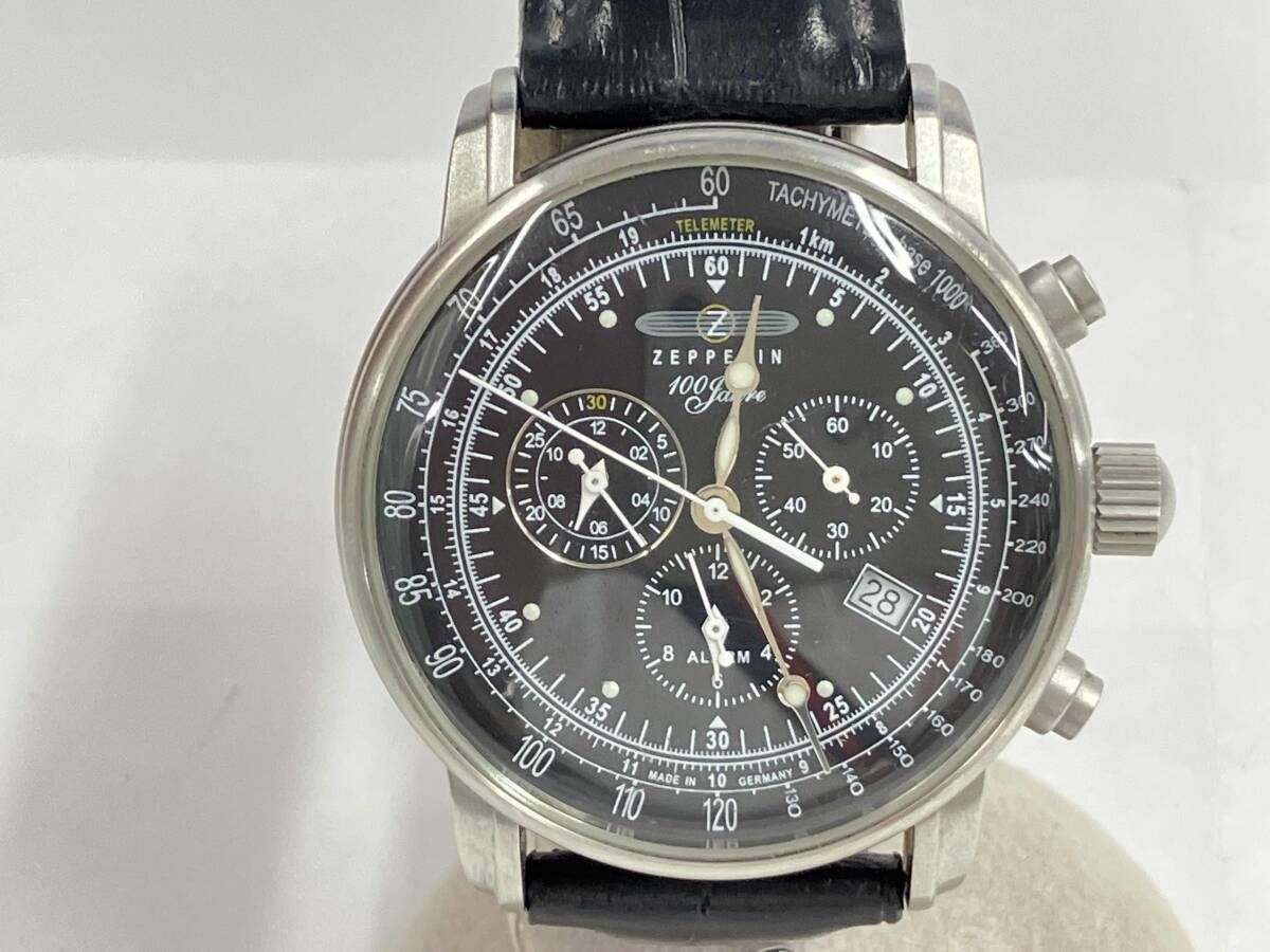ZEPPELIN ツェッペリン 7680 22094 クォーツ ベルト劣化有り 腕時計