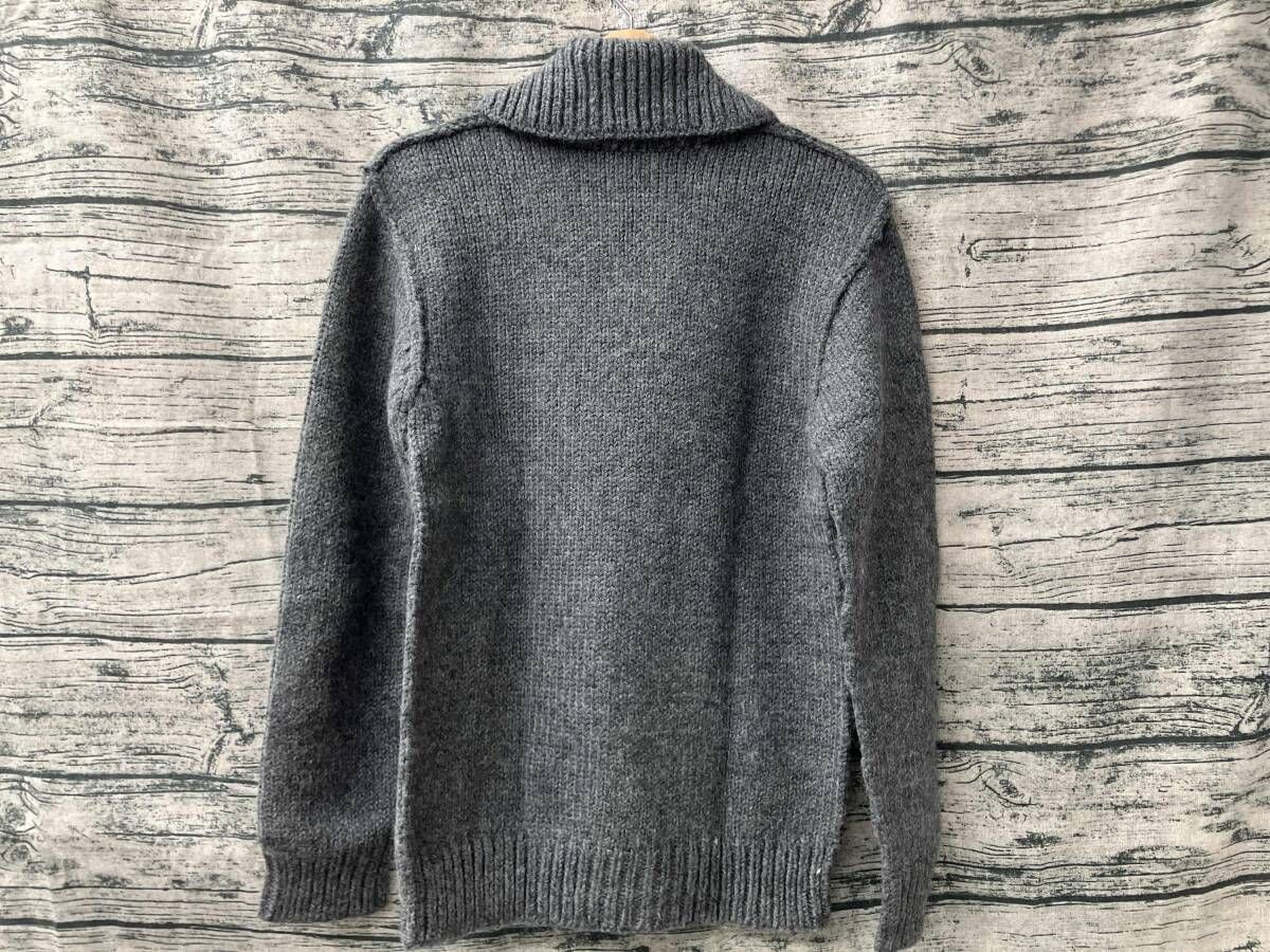 Agnes b アニエスベー ペルー製 カーディガン サイズ0 グレー