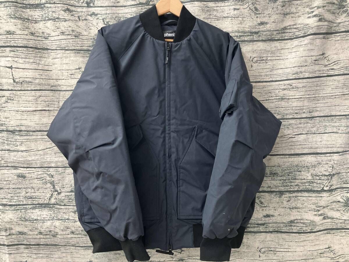 新品 +phenix プラスフェニックス / フライト ダウンジャケット