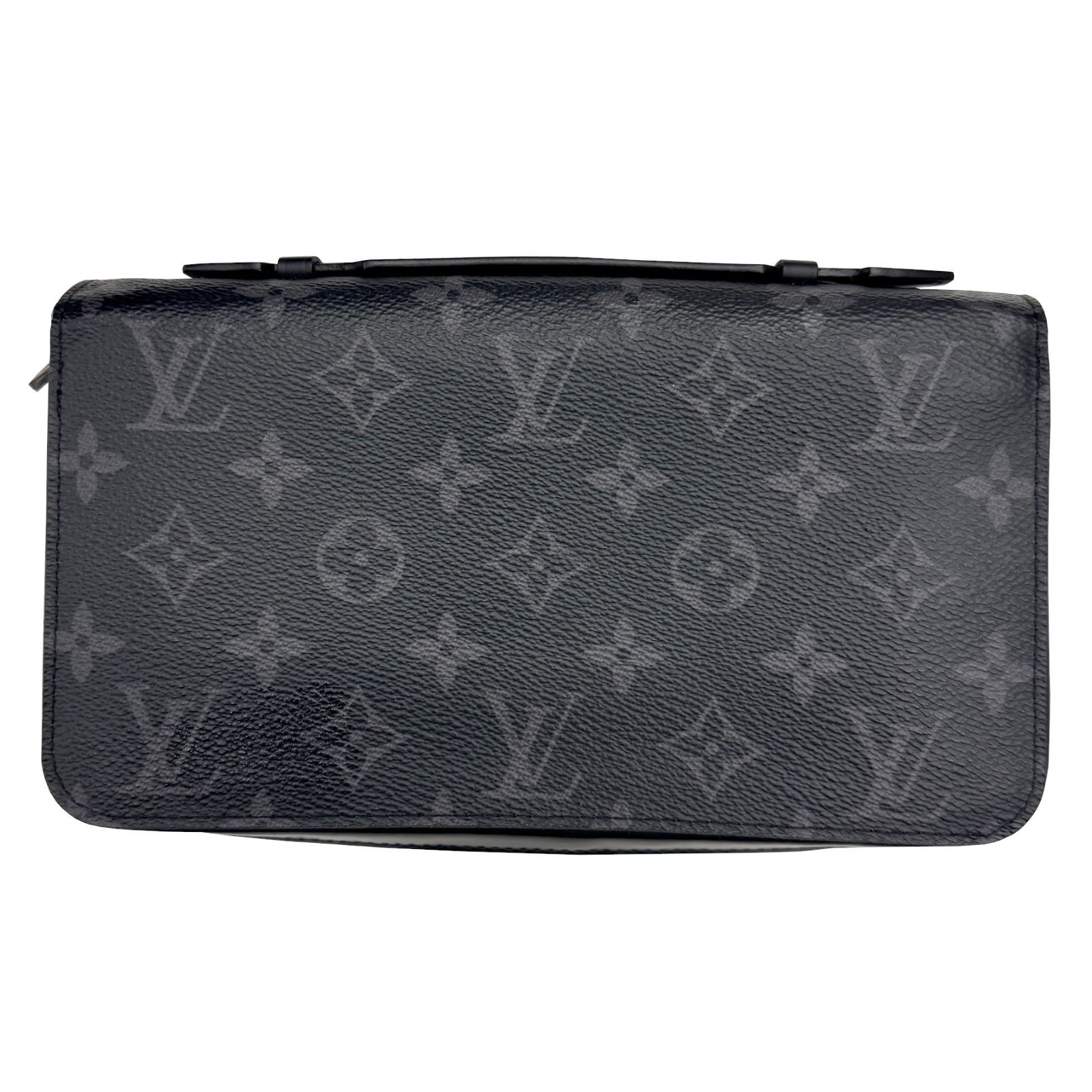 LOUIS VUITTON ルイ ヴィトン ジッピーXL M61698 CA0270 モノグラム エクリプス モノグラムエクリプス ラウンドファスナー 長財布 ブラック メンズ お洒落 デイリー 人気 LV ヴィトン ブランドギャラリー心斎橋店
