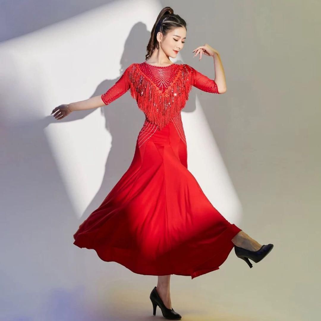 スタンダード向け練習着ワンピース ダンスパーティーにも最適な