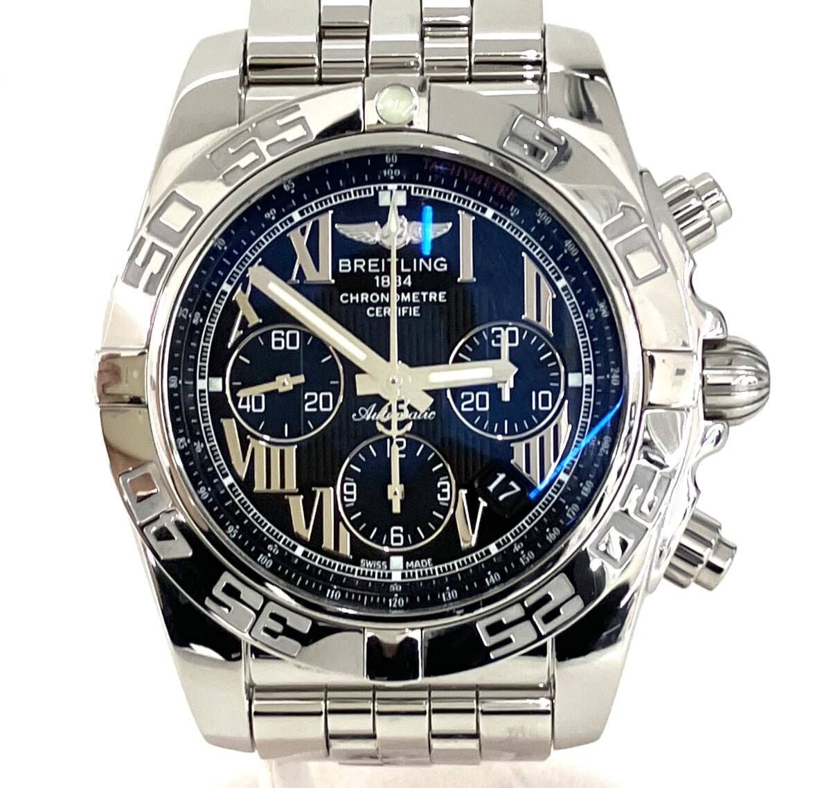 BREITLING ブライトリング クロノマット44 オートマチック AT AB0110 3024831 クロノグラフ メンズ 腕時計