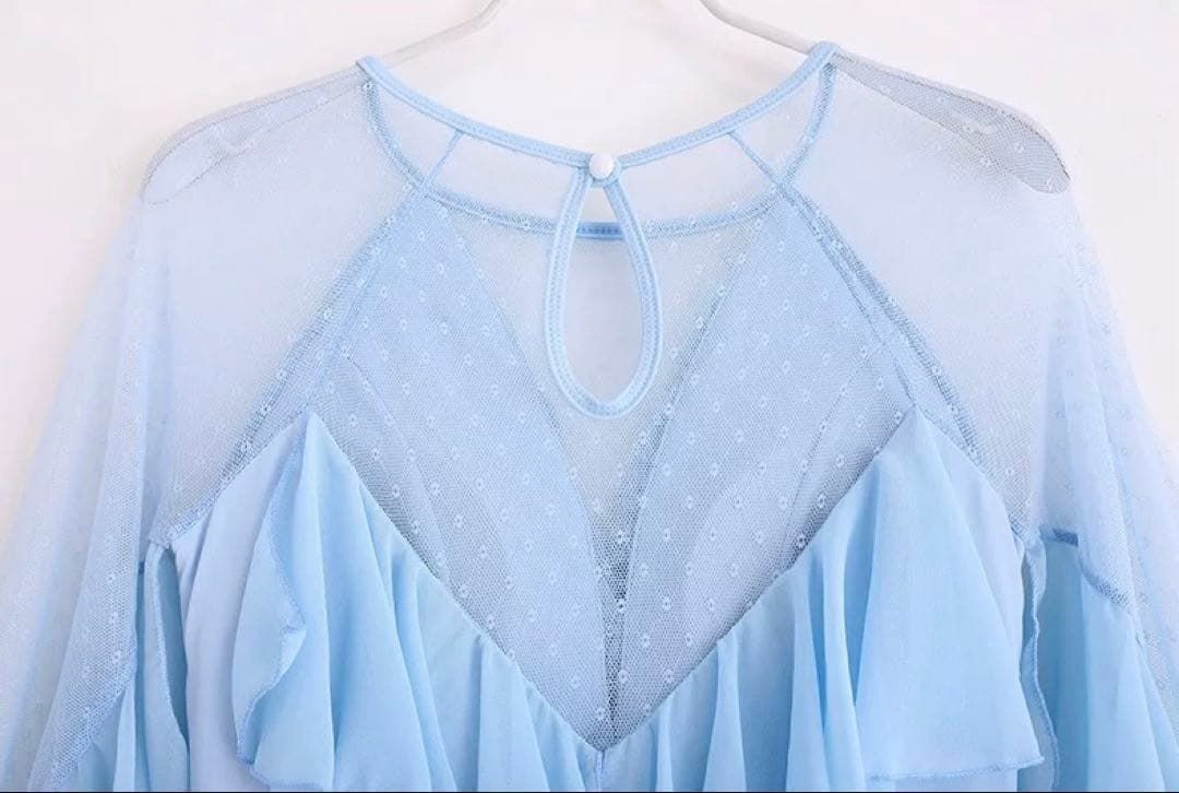 ストーン付きスタンダード練習着★ダンスパーティーにも！ スタンダード向き✨エレガントな社交ダンス練習着❤️ダンスパーティー