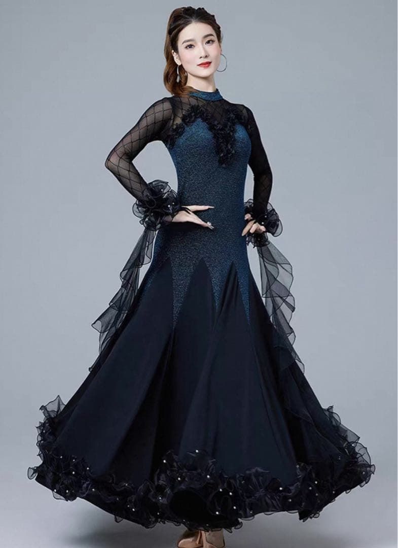 ドレス競技会 発表会 練習着 胸パット付