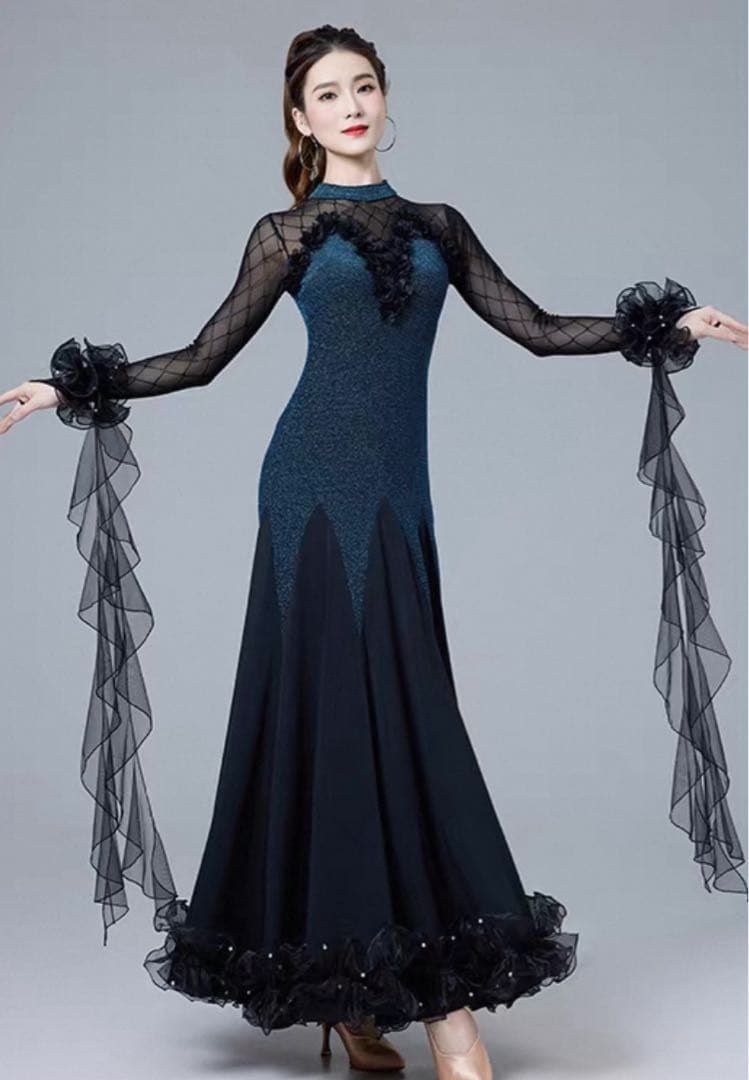 ドレス競技会 発表会 練習着 胸パット付