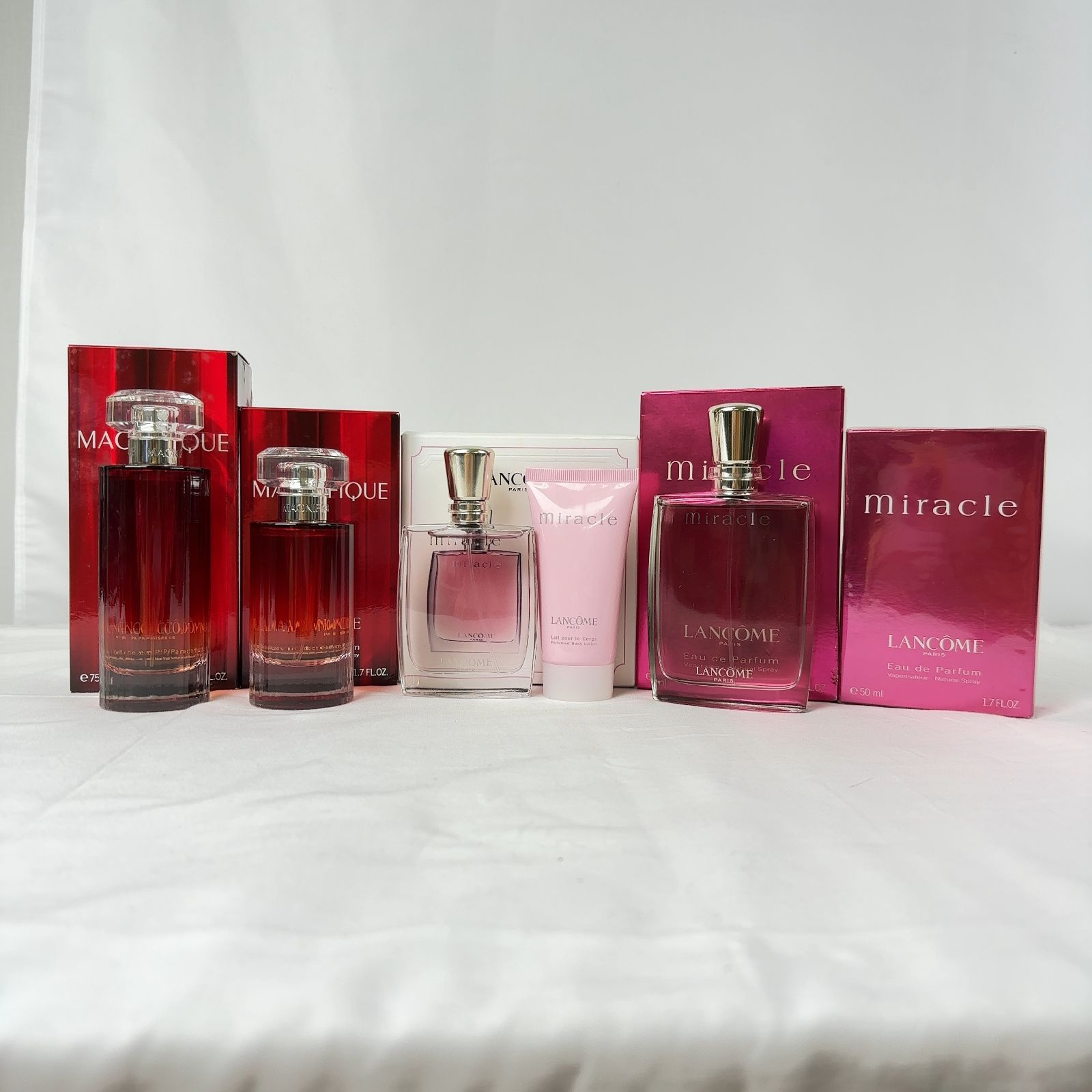 JM 631-250-20 香水 5点まとめ LANCOME ランコム MAGNIFIQUE マニフィーク miracle ミラクル ボディローション フレグランス 美容 化粧品