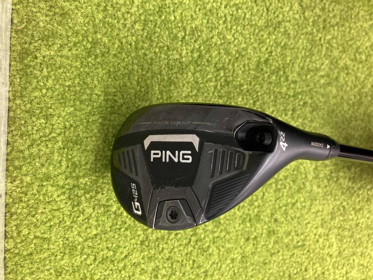 PING G425 4番 ALTA J CB BLACK フレックスSR ロフト角22 ユーティリティウッド ゴルフクラブ