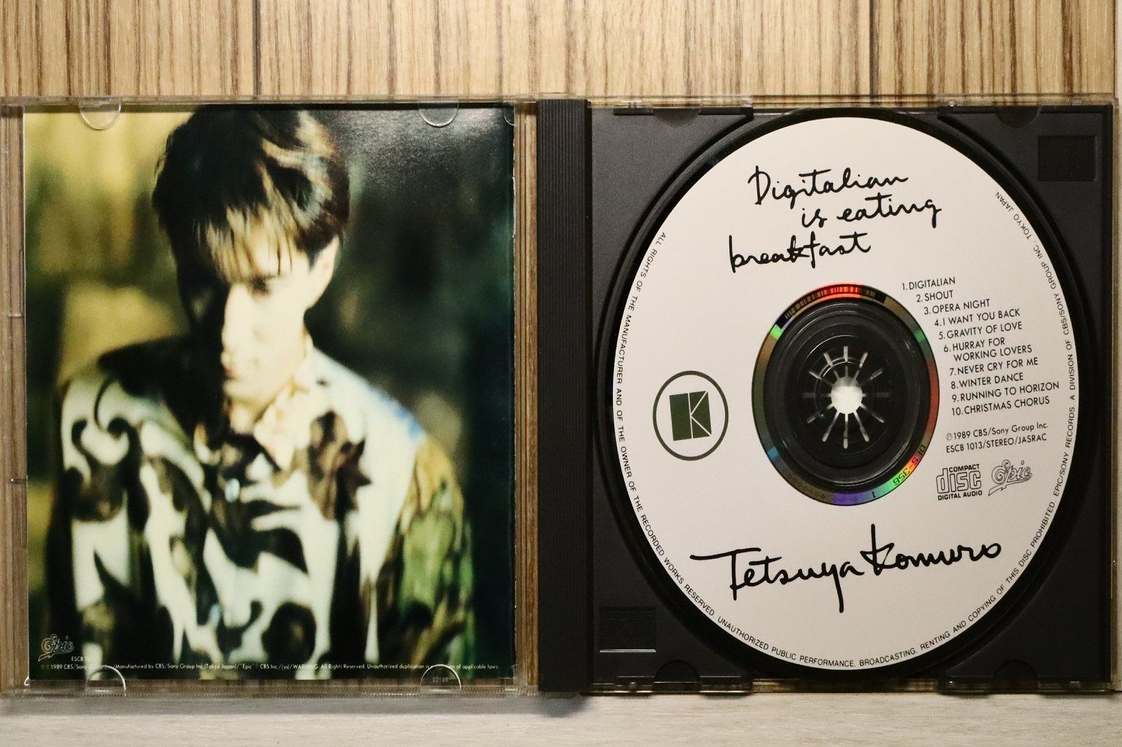 国内盤CD☆小室哲哉/TETSUYA KOMURO□ Digitalian is eating breakfast