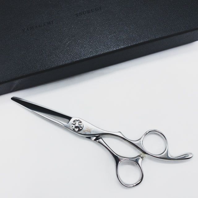 山神剣 YAMAGAMI TSURUGI AQUA N-CJN575 シザー オフセット 理容 美容ハサミ 美容師 理容師 右利き 5.8インチ sc1513