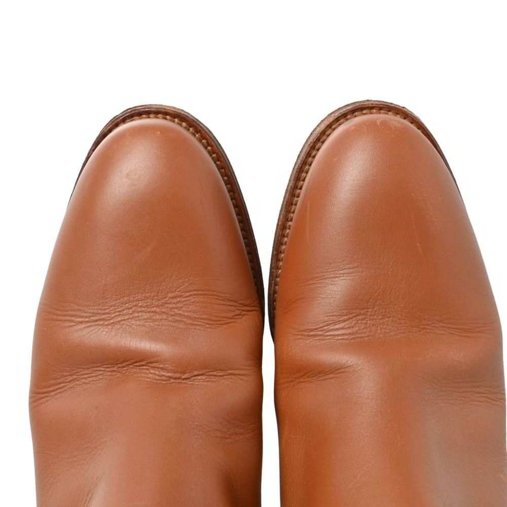  HERMES カーフレザー ロング ブーツ ブーツ 靴