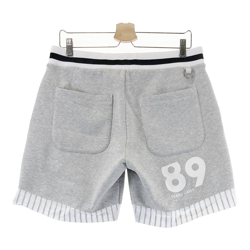 サイズ 4 PEARLY GATES パーリーゲイツ モデル ハーフパンツ グレー系 ゴルフウェア メンズ ストスト