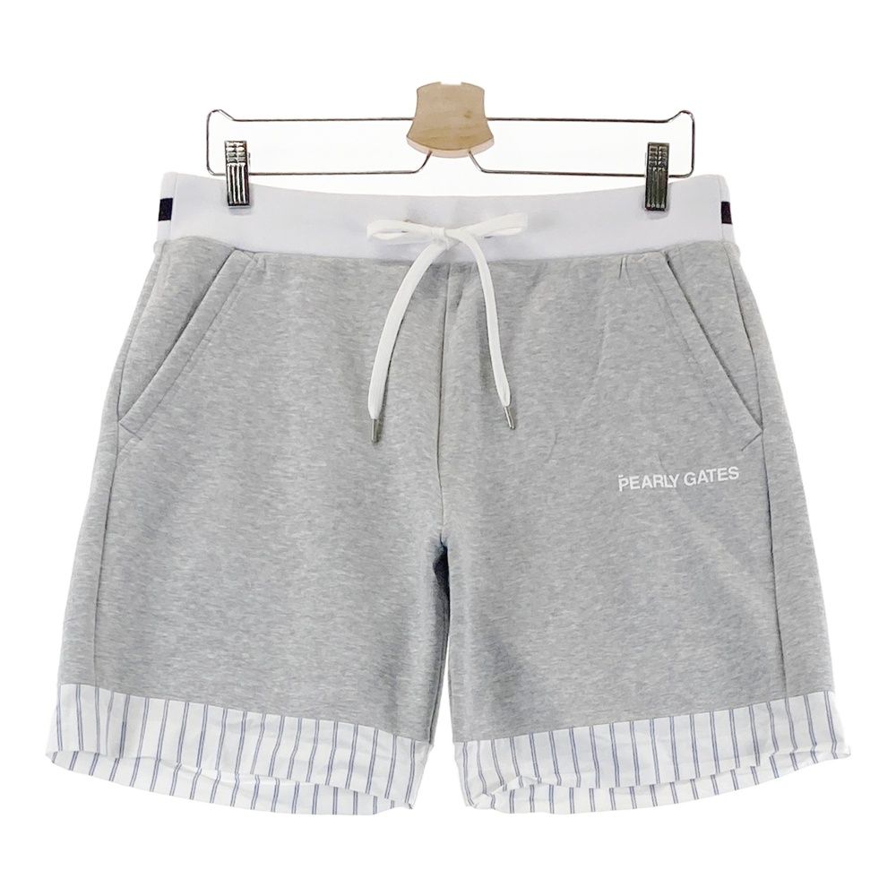 サイズ 4 PEARLY GATES パーリーゲイツ モデル ハーフパンツ グレー系 240101553397 ゴルフウェア メンズ ストスト
