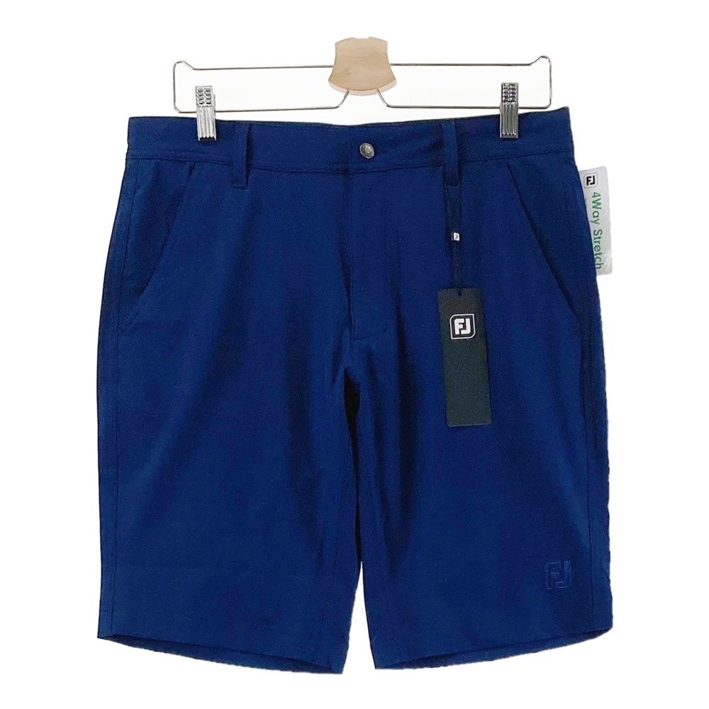 サイズ L FOOT JOY フットジョイ モデル ストレッチ ハーフパンツ ネイビー系 240101553414 ゴルフウェア メンズ ストスト
