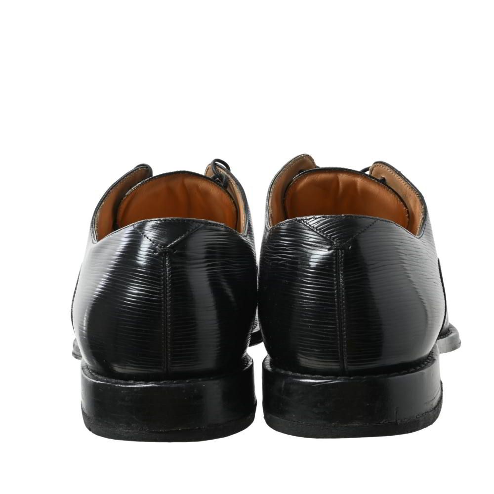 LOUIS VUITTON ウォールストリートライン 切替 レザー レースアップ