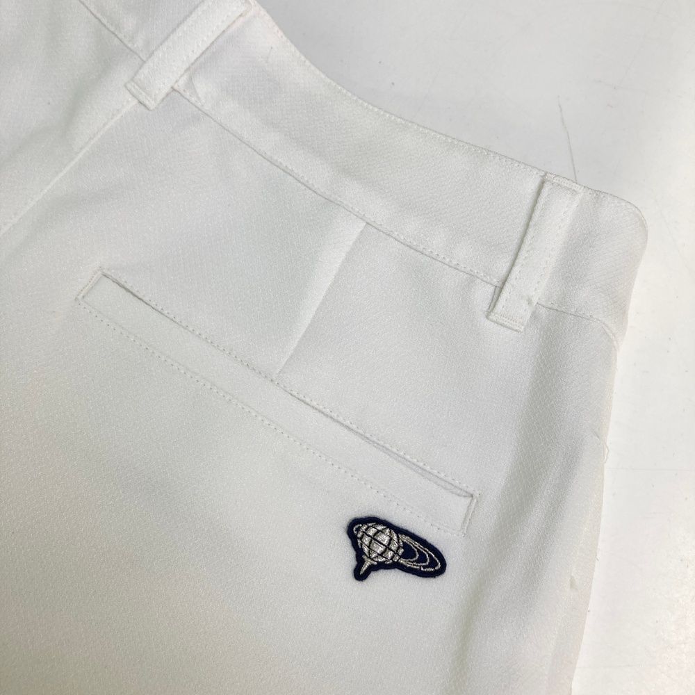 ビームスゴルフ レディースショートパンツ ホワイトLサイズ サイズ：S