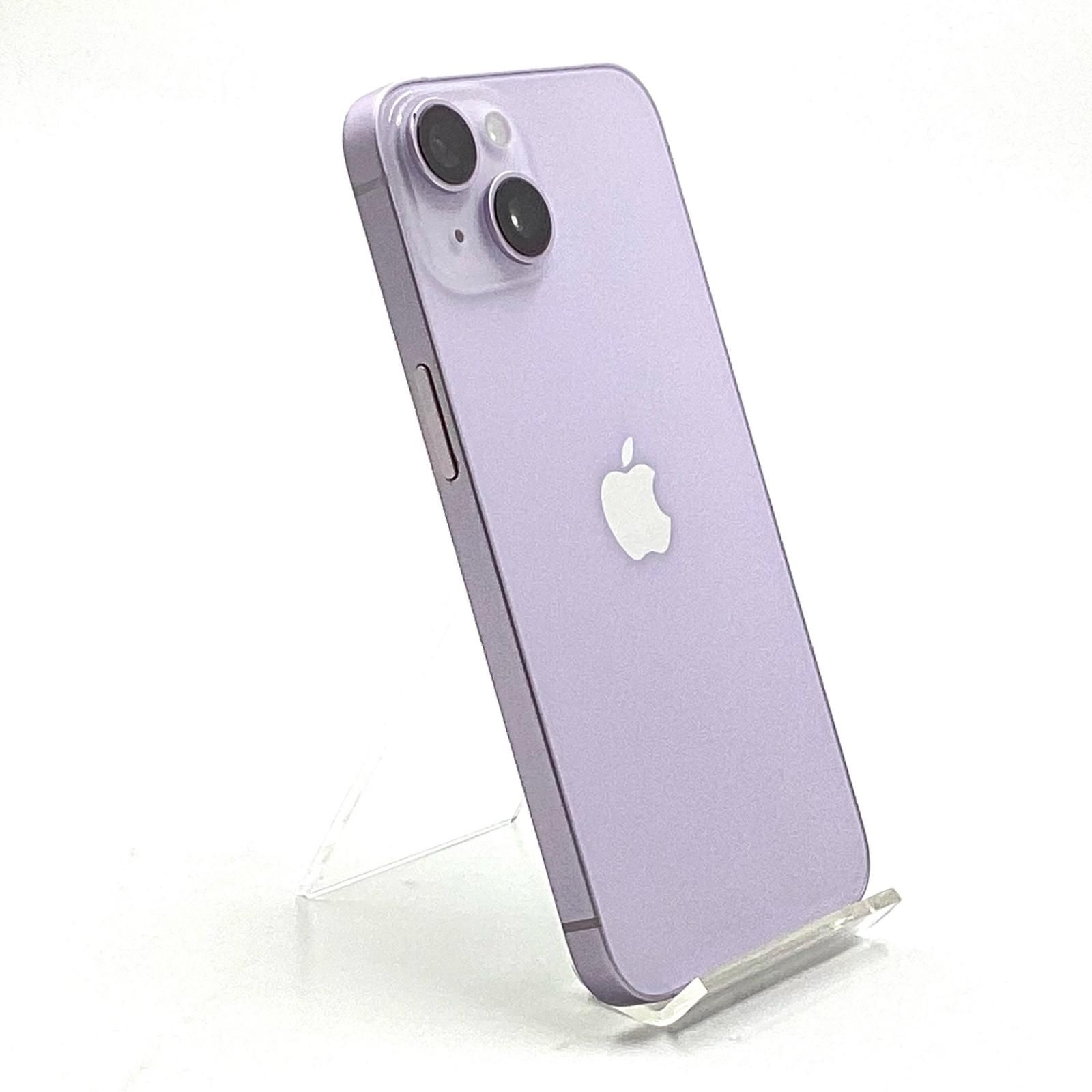 iPhone14 128GB パープル au iPhone 14 128GB パープル au 動作確認済 85%【全額返金保証】【最速