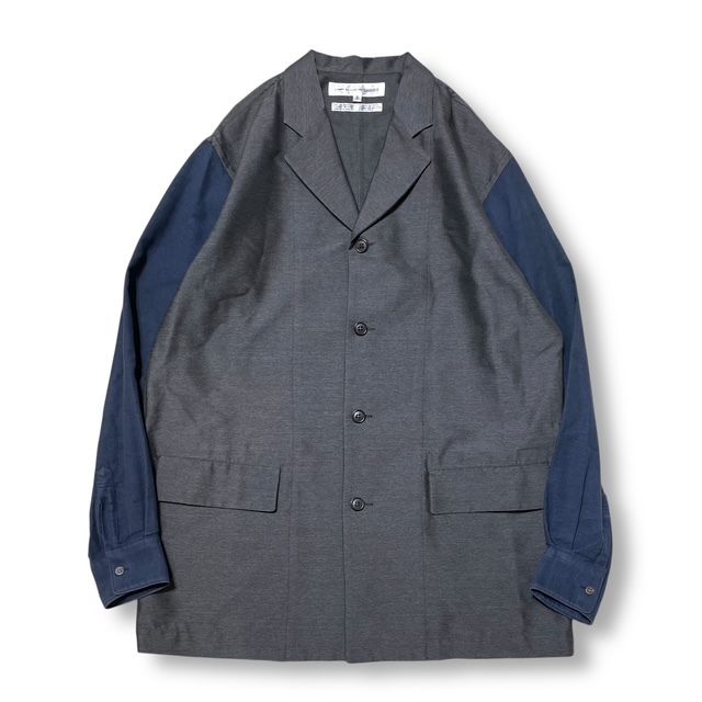 90s archive COMME des GARCONS SHIRT 袖切替4Bジャケット テーラード