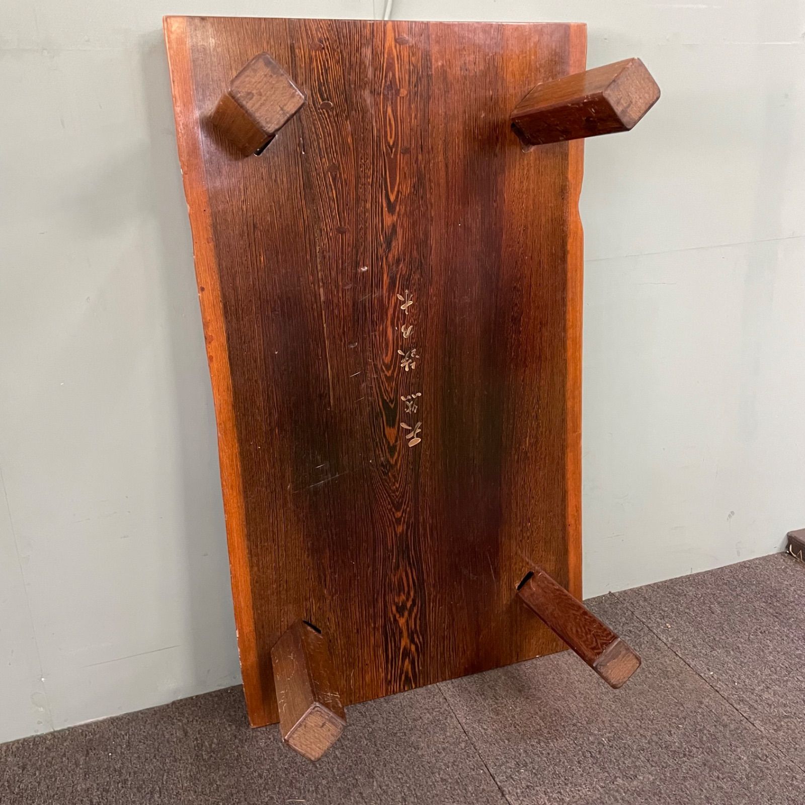 ♭ 鉄刀木 タガヤサン 一枚板 44kg 座卓 ローテーブル 天然木 - メルカリ