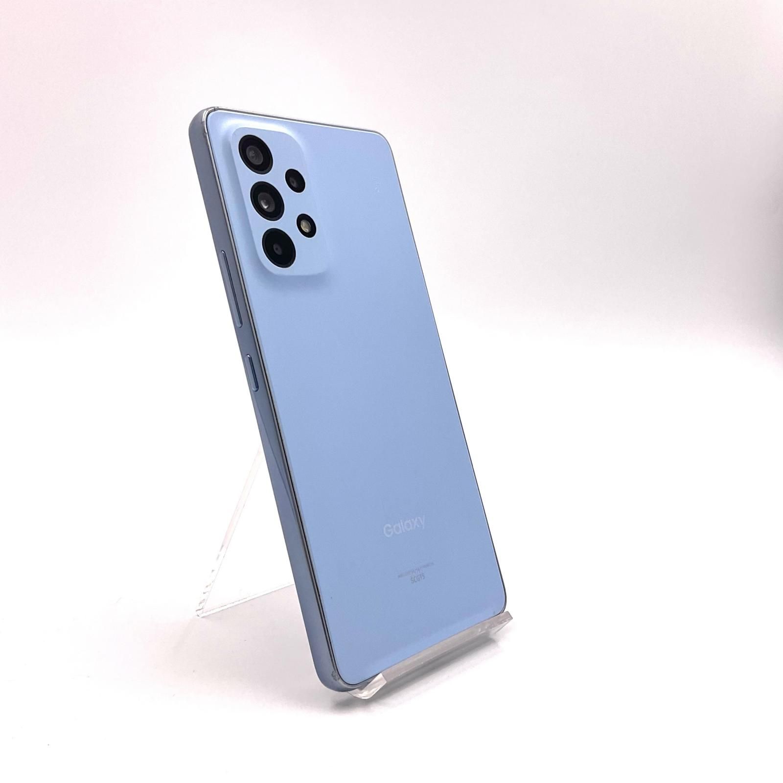 SAMSUNG Galaxy A53 5G 128GB オーサムブルー au SIMフリー SCG15 白