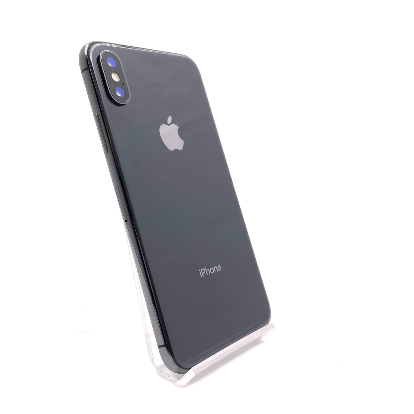 iPhone X 64GB スペースグレイ Softbank SIMフリー 白ロム 動作確認済 