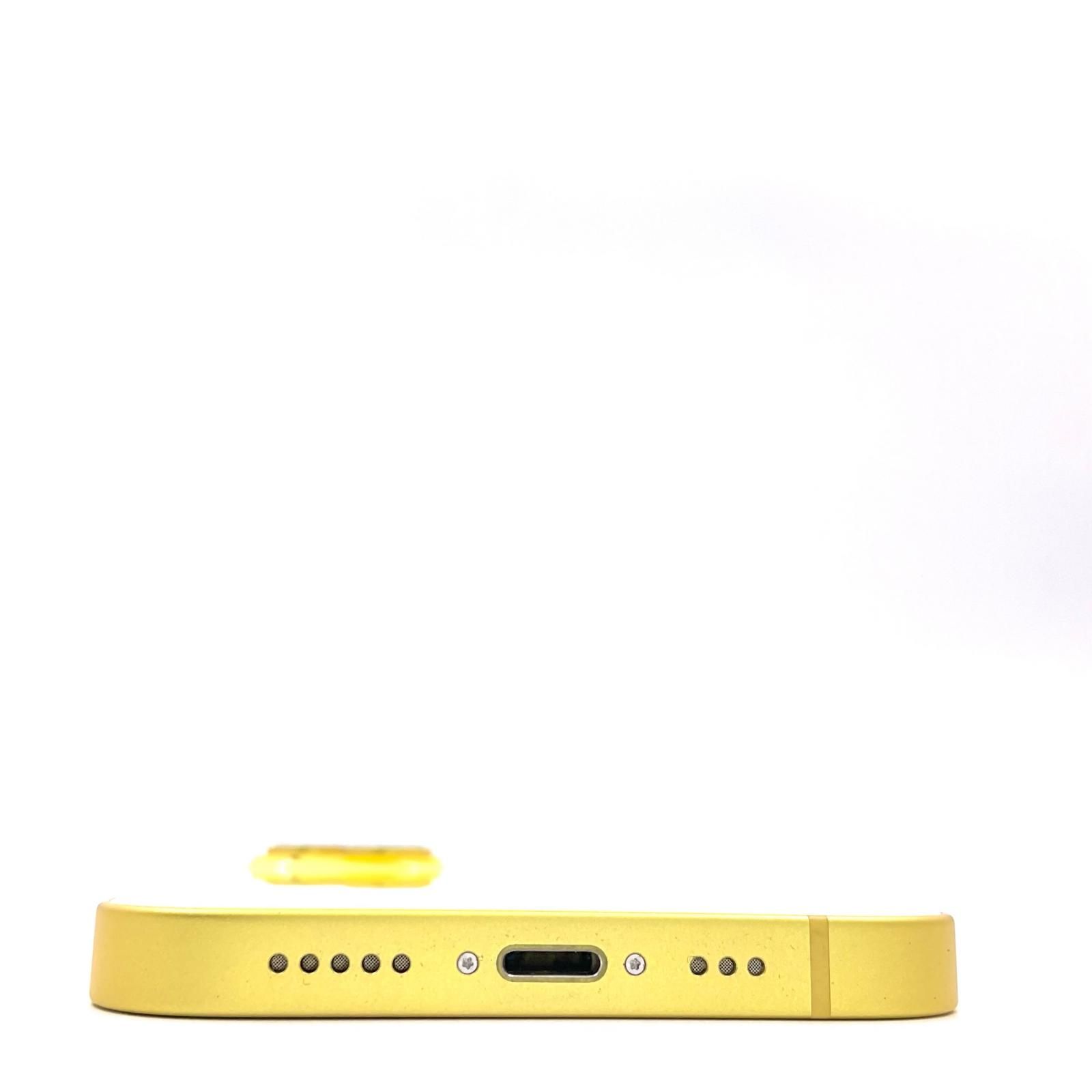 iPhone 14 256GB イエロー SIMフリー 動作確認済 80%【全額返金保証