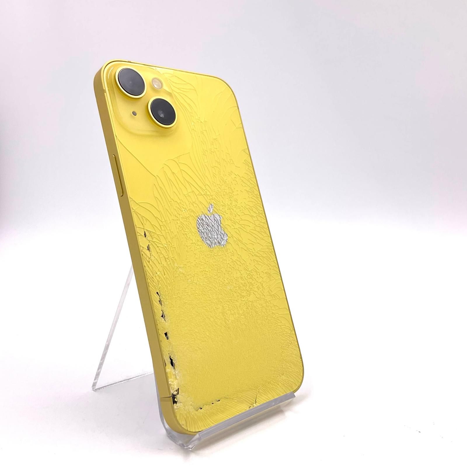 iPhone 14 Plus 128GB イエロー SIMフリー 87%【難有】【最速発送