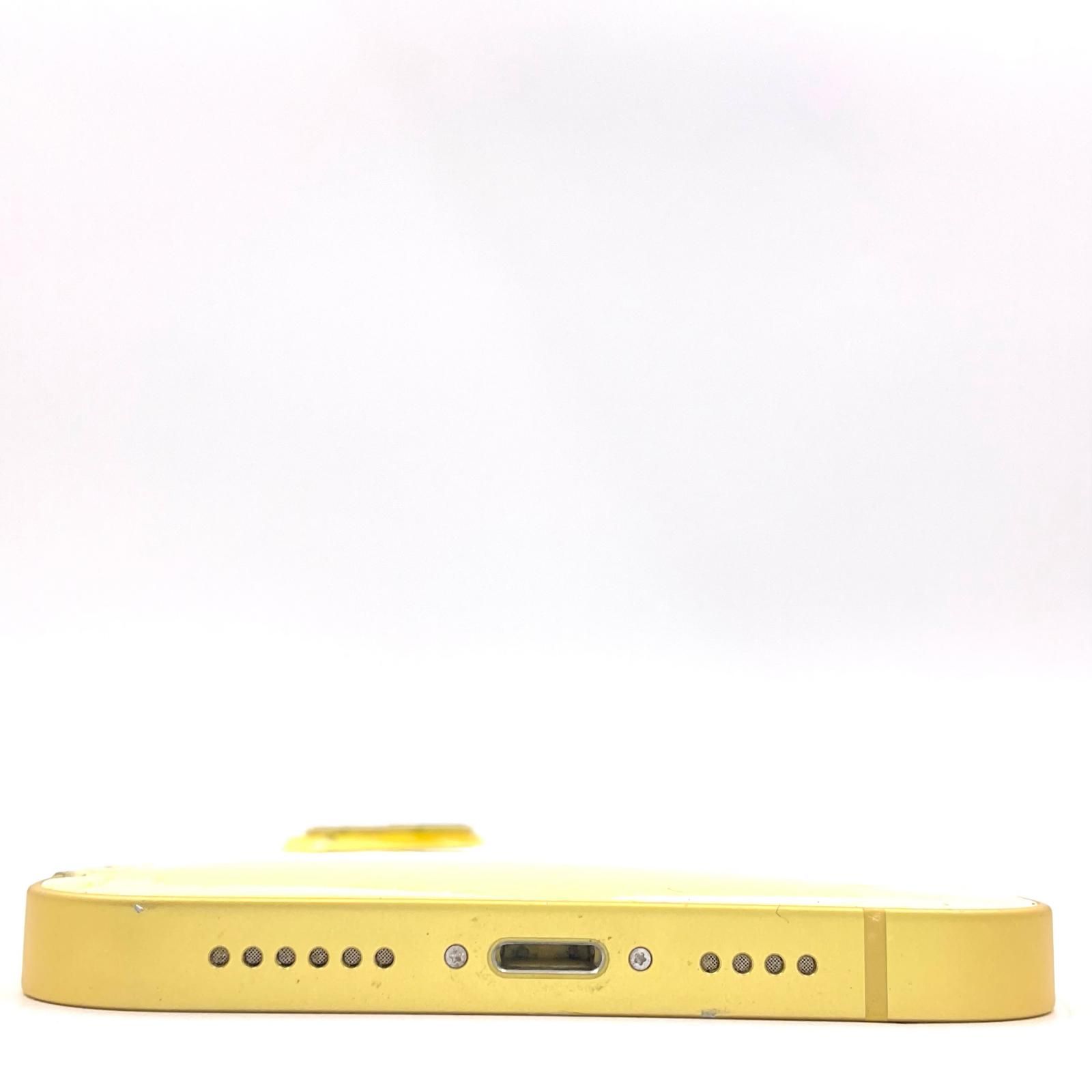 iPhone 14 Plus 128GB イエロー SIMフリー 87%【難有】【最速発送