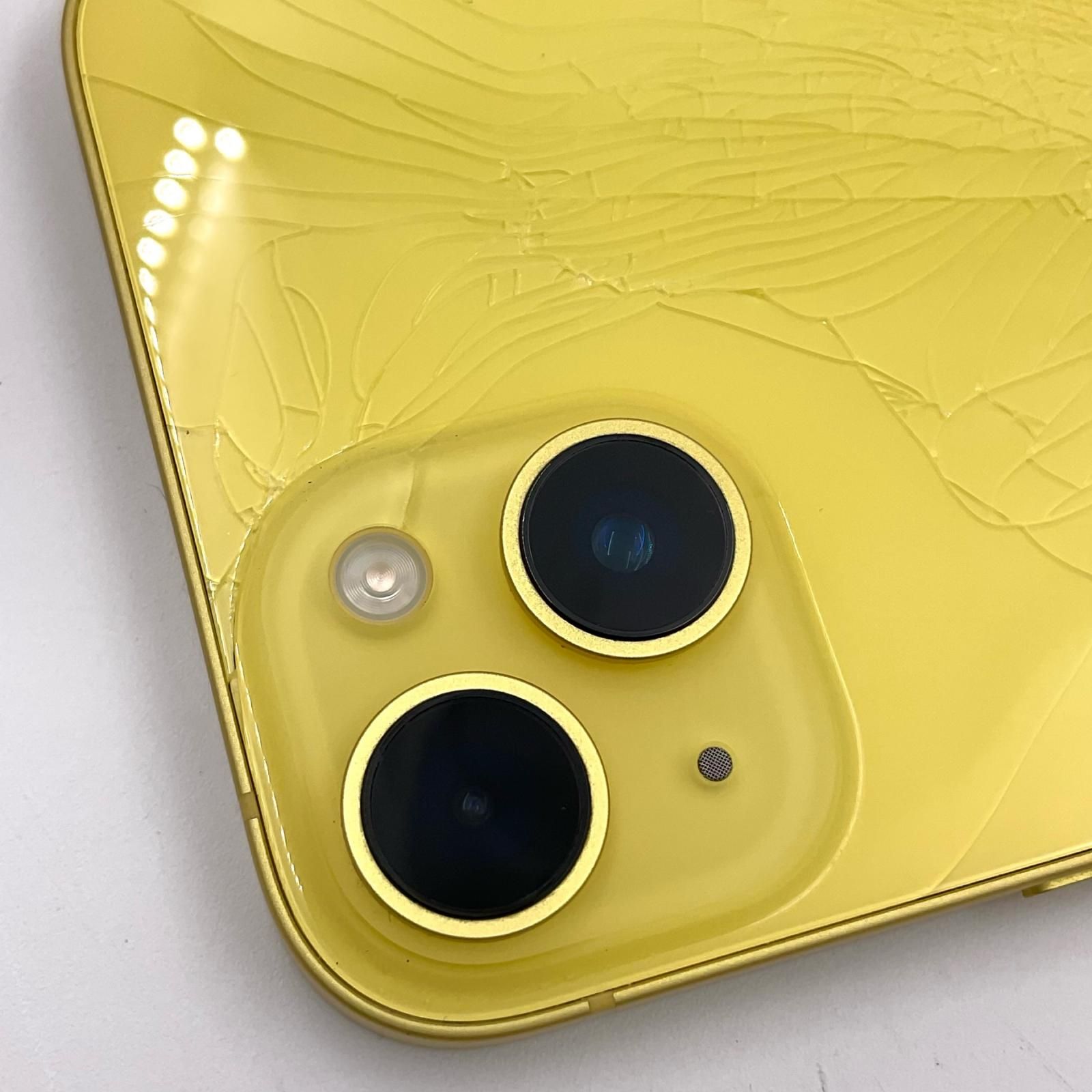 iPhone 14 Plus 128GB イエロー SIMフリー 87%【難有】【最速発送