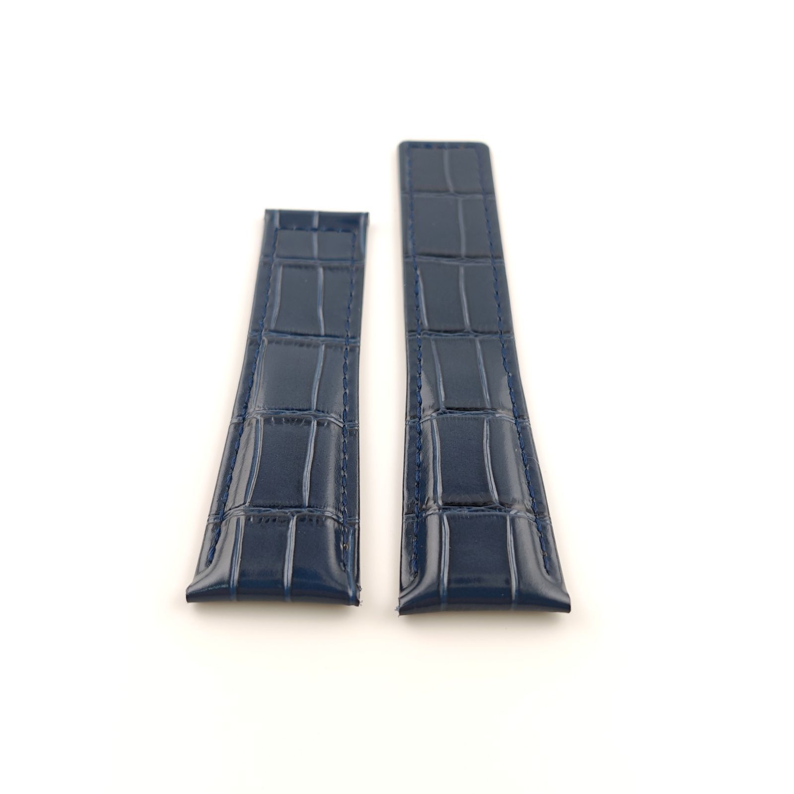 ブライトリング　レザーベルト　ネイビー ブライトリング レザーベルト ネイビー BREITLING レザーベルト