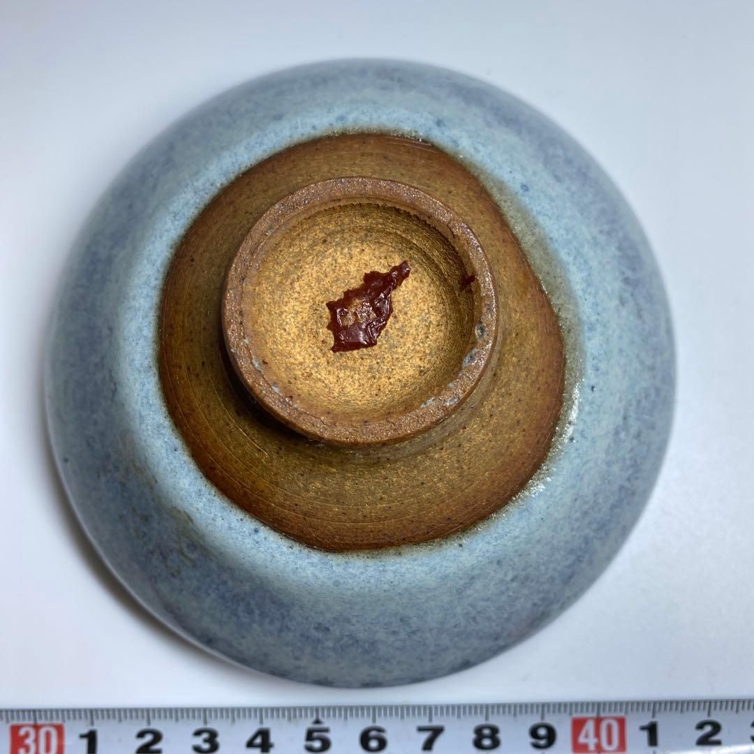 なまこ釉天目茶碗 口径11.3㎝本Y