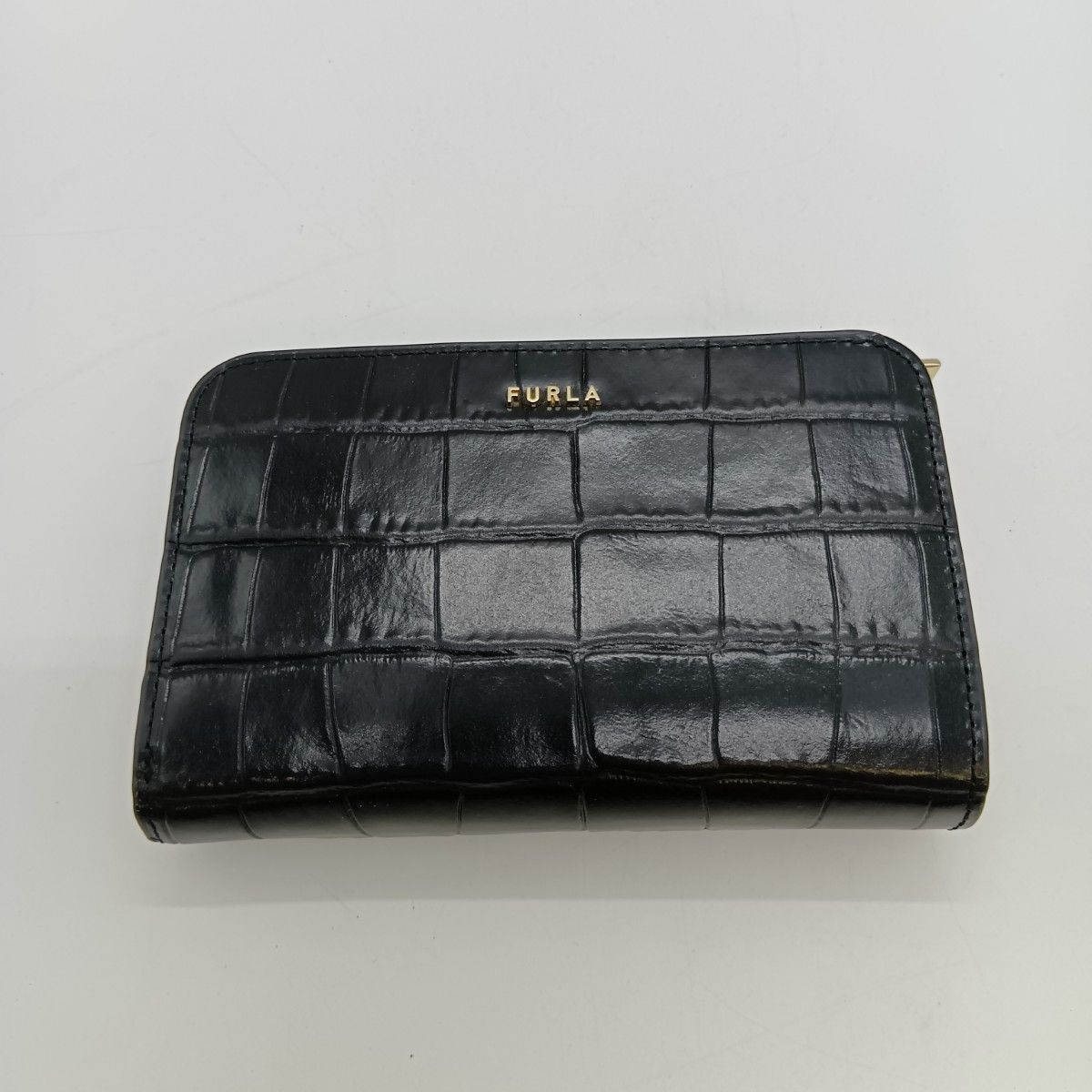 未使用品◇PRADA プラダ 1MV204 VITELLO GRAIN レタリングロゴ レザー