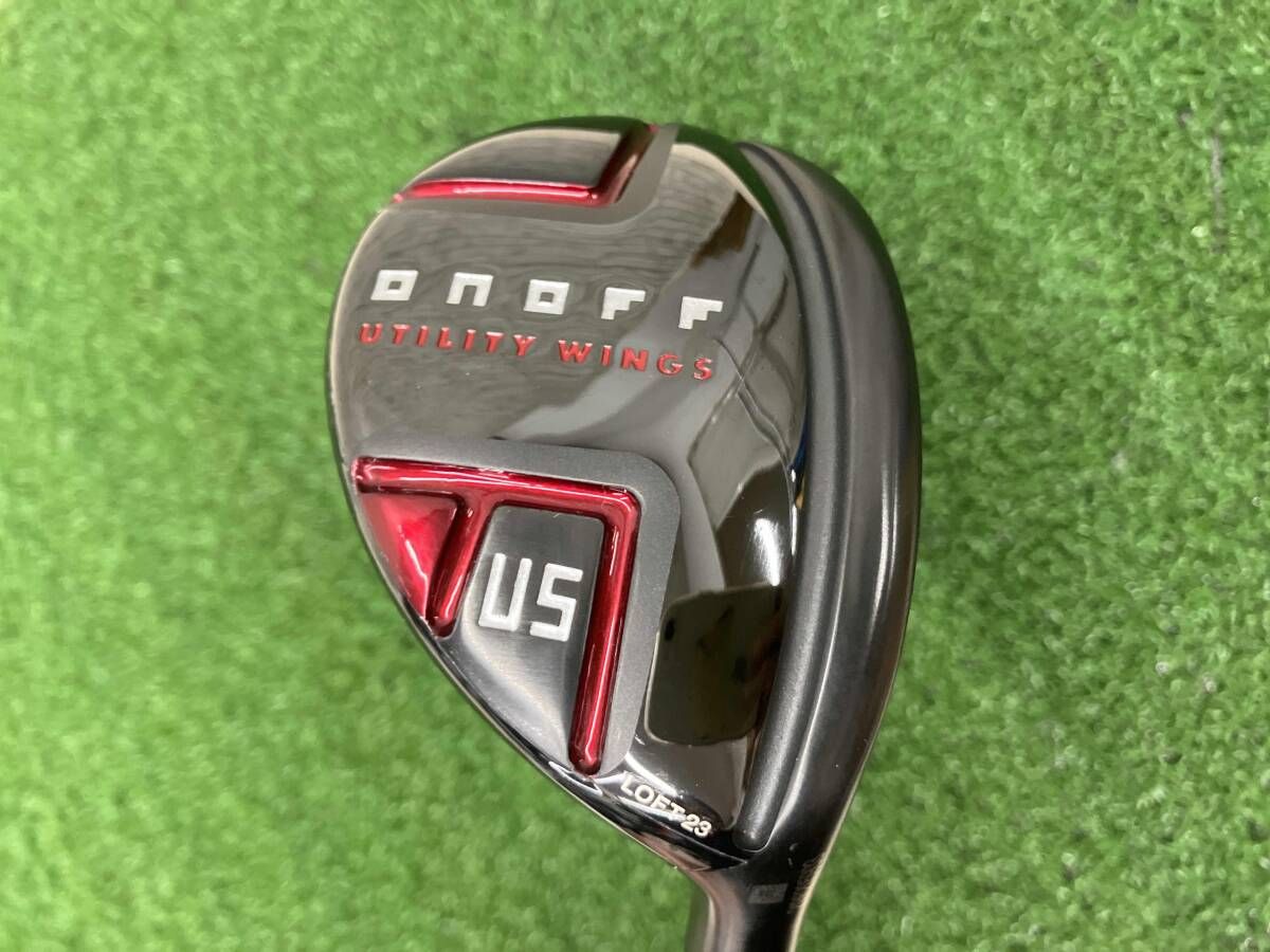 ユーティリティ ONOFF WINGS AKA フレックスS U 5 SMOOTH KICK MP 522 男性右利き オノフ アカ グローブライド