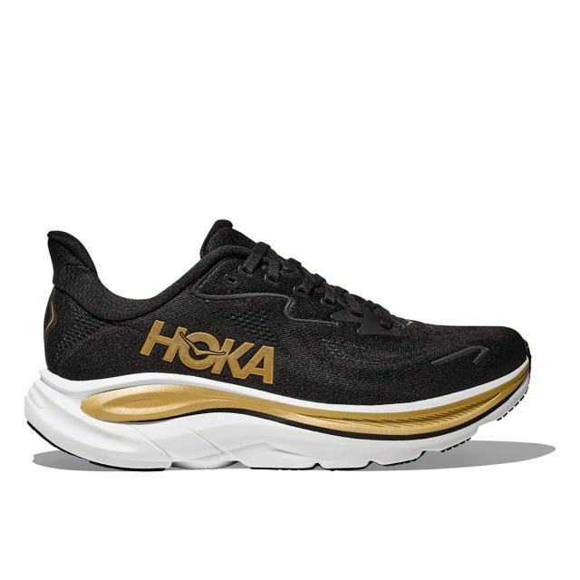 HOKA ONE ONE ホカ オネオネ M CLIFTON 10 1162030 虎視眈々 BLACK GOLD メンズ クリフトン10 幅D 厚底 ランニングシューズ マラソン ジョギング ロード ランシュー スニーカー 靴 クッション ウォーキン