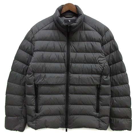 ユニクロ UNIQLO ＋J ジルサンダー ライトダウン ジャケット グレー L 