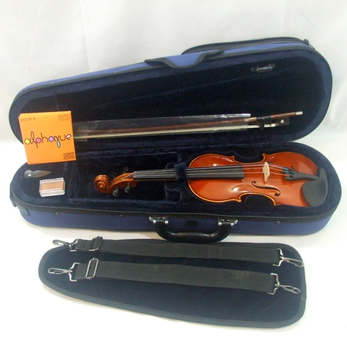 Jay Haide 1 4 分数 2010年 ジェイハイダ No 101 バイオリン AT SALDO チェコ製弓 厚型三角型 ケース トラ杢 アルファユー セット コンクール 発表会