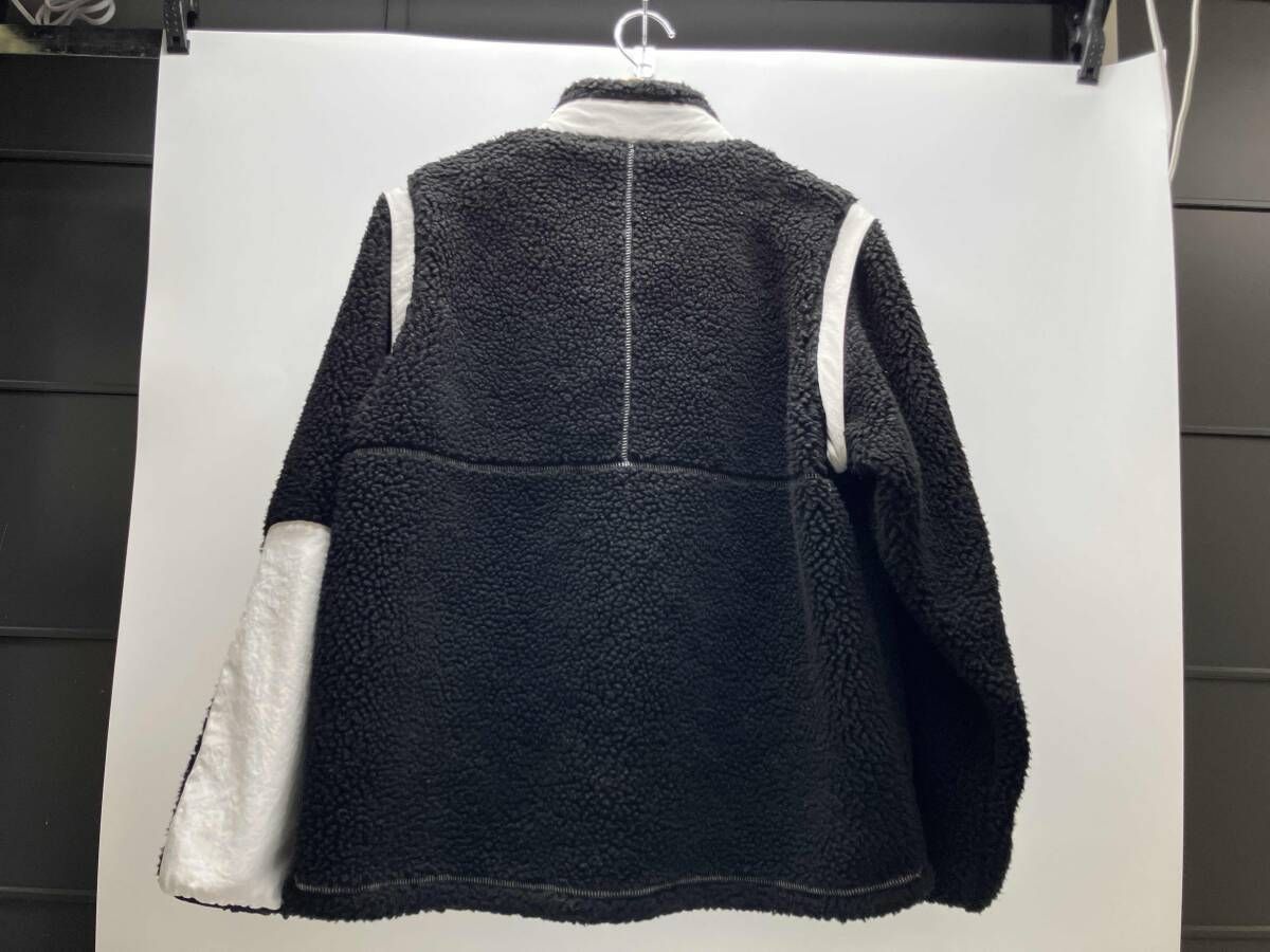 海外限定。 X-girl 2WAY BOA ANORAK 105234021003 エックスガ-ル 2ウェイ ボア アノ-ク ボアジャケット ベスト その他ジャケット ブラック サイズS