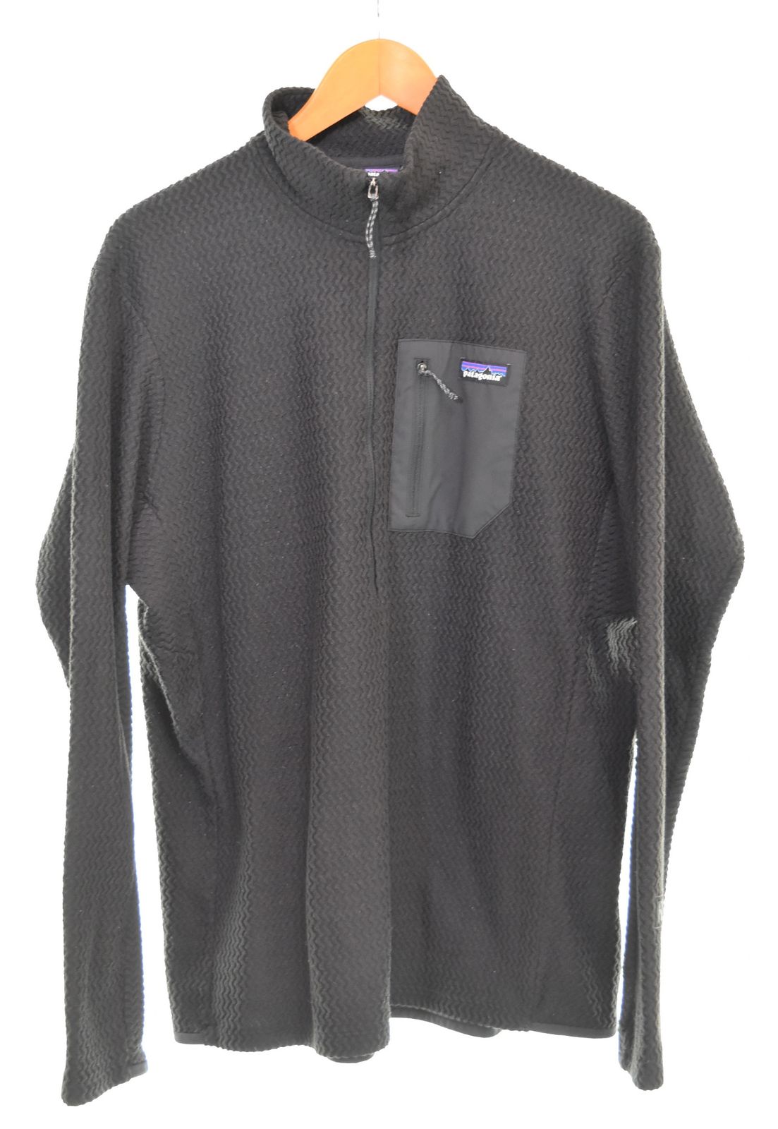 パタゴニア PATAGONIA R1 AIR ZIP NECK R1 エア ジップネック 40245 ジャケット ブラック LLサイズ 103MT-3320