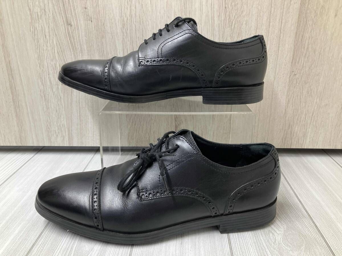 COLE HAAN C23789 コール ハーン ジェファーソン グランド キャップ オックスフォード II ドレスシューズ サイズ9.5 約27.0cm ブラック