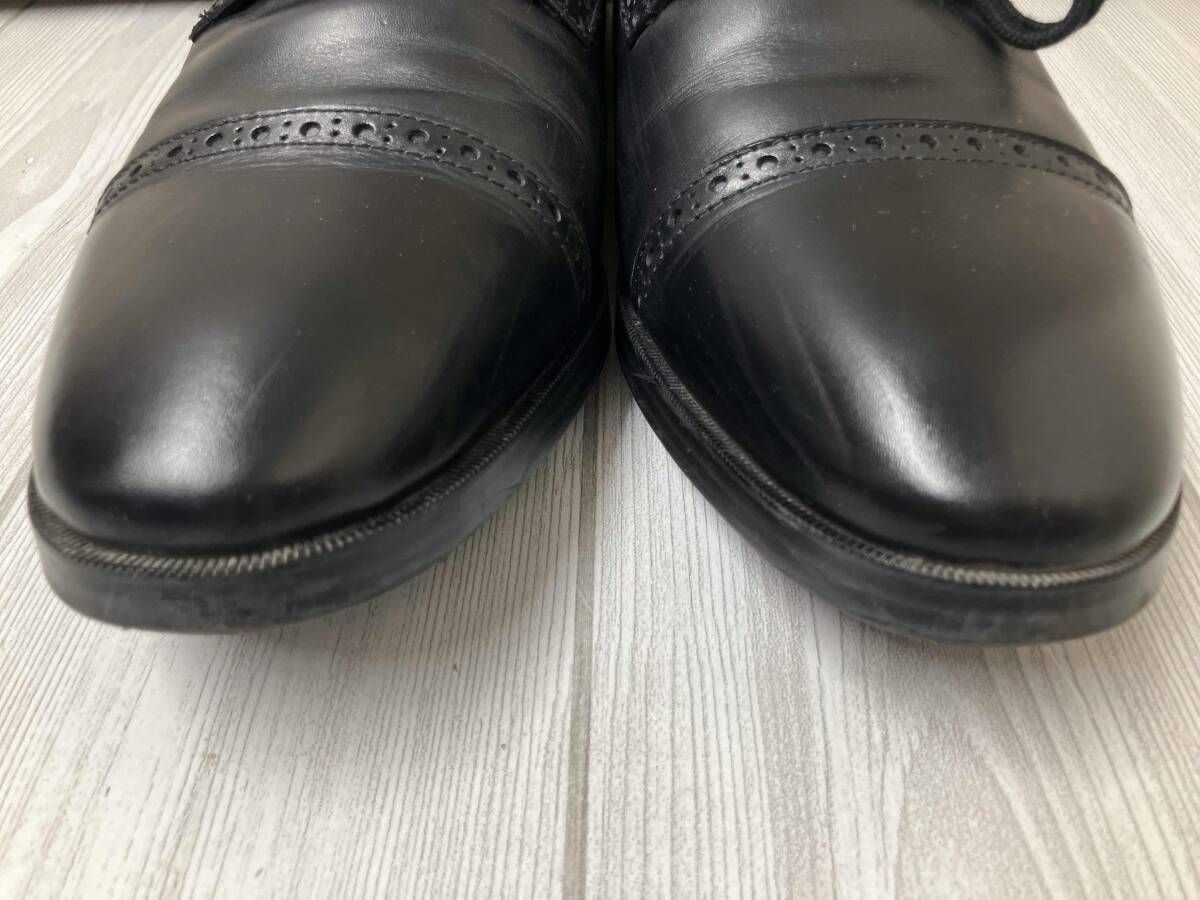  COLE HAAN C 23789 コール ハーン ジェファーソン グランド キャップ オックスフォード II ドレスシューズ サイズ9 5 約27 0 cm ブラック ドレス ビジネスシューズ ブーツ 革靴