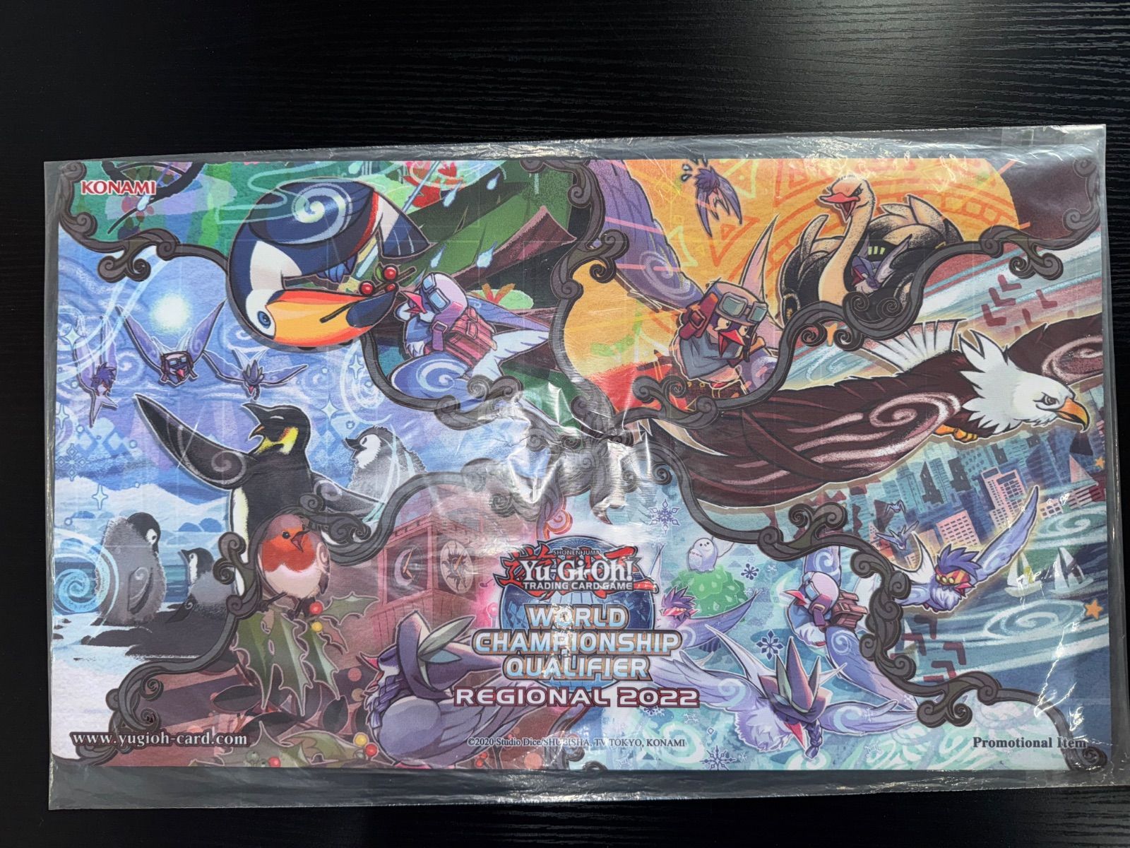 遊戯王 公式プレイマット ふわんだりぃず WCQ プレイマット