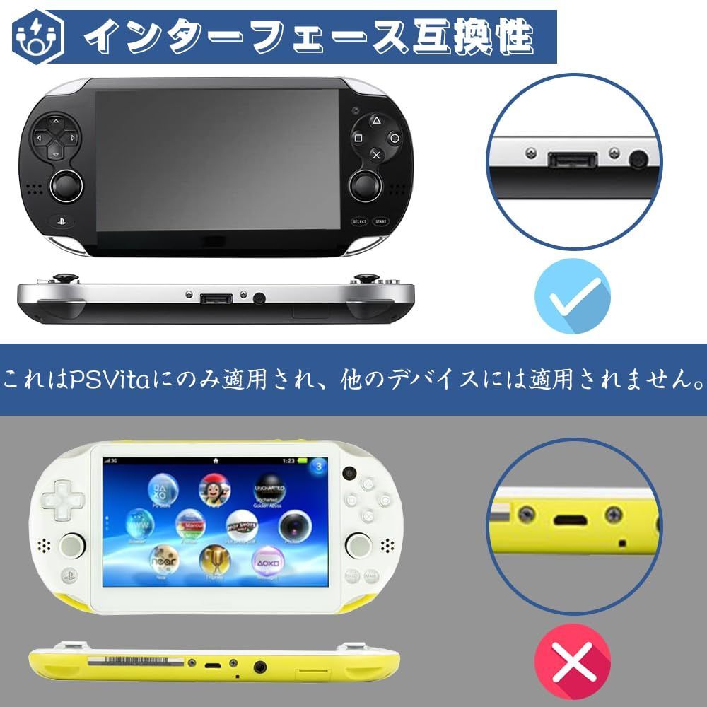 PSVITA 充電器 PSVITA(PCH-1000） 1個セット 1.2M USB充電 充電