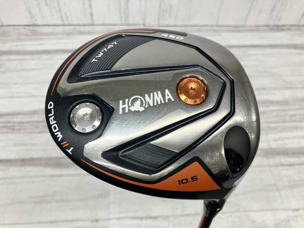 HONMA GOLF TOUR WORLD TW747 460 VIZARD FD-65 ホンマゴルフ ツアーワールド ドライバー